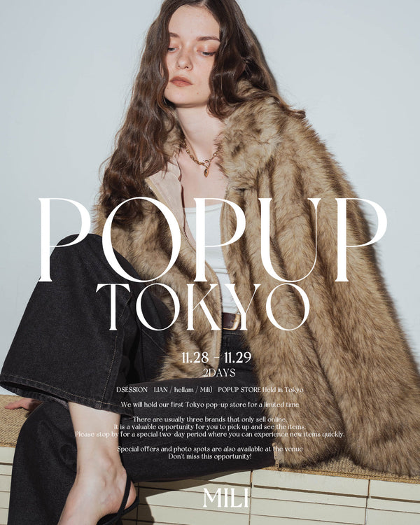 DSÉSSION（LIAN / hellam / Mili） POPUP STORE 開催決定 in TOKYO