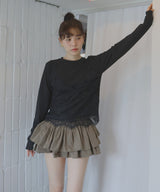 レースドッキングTシャツ