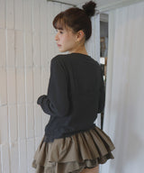 レースドッキングTシャツ