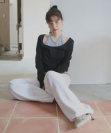 【8月中旬予約商品】2WAYレイヤードセットTシャツ
