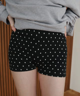 【4月上旬予約商品】ドット柄ショートパンツ