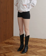 【4月上旬予約商品】ドット柄ショートパンツ