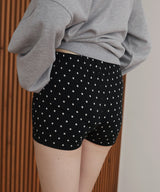 【4月上旬予約商品】ドット柄ショートパンツ