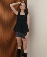 【4月上旬予約商品】ドット柄ショートパンツ