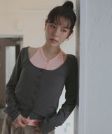 【8月中旬予約商品】2WAYレイヤードセットTシャツ