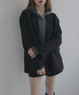 オーバーサイズテイラードジャケット