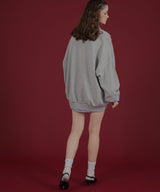 オーバーサイズダメージスウェット