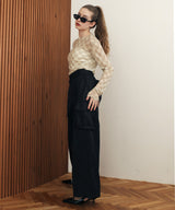 チェックシアーTシャツ