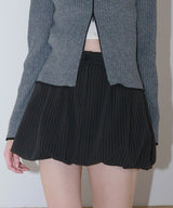 【12月上旬お届け商品】ストライプバルーンスカート