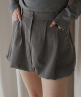 【12月上旬お届け商品】ストライプバルーンスカート