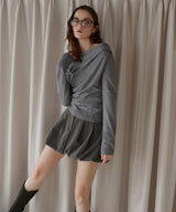 【12月上旬お届け商品】ストライプバルーンスカート