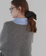 ストライプスクエアシュシュ