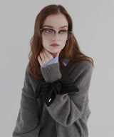 ストライプスクエアシュシュ