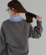 ストライプスクエアシュシュ