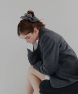 ストライプスクエアシュシュ