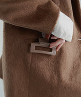 バイカラースクエアヘアクリップ