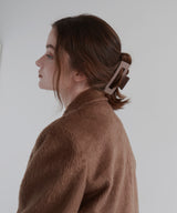 バイカラースクエアヘアクリップ