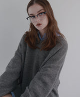 サーモントメガネ/ハーフフレームメガネ