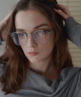 サーモントメガネ/ハーフフレームメガネ