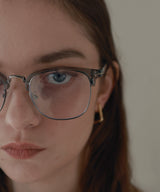 サーモントメガネ/ハーフフレームメガネ