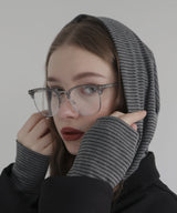 サーモントメガネ/ハーフフレームメガネ