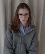 サーモントメガネ/ハーフフレームメガネ