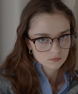 サーモントメガネ/ハーフフレームメガネ