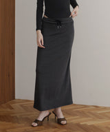 【4月中旬予約商品】ボーダーロングスカート