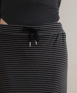 【4月中旬予約商品】ボーダーロングスカート