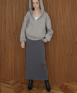 【4月中旬予約商品】ボーダーロングスカート