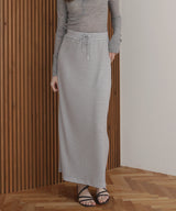 【4月中旬予約商品】ボーダーロングスカート