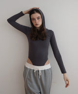 【４月上旬予約商品】フード付きボディスーツTシャツ