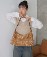 バンビ柄ショルダーバッグ