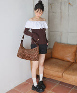 バンビ柄ショルダーバッグ