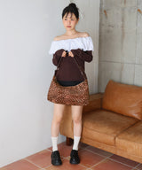 バンビ柄ショルダーバッグ