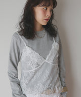 レースドッキングTシャツ