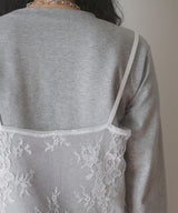 レースドッキングTシャツ
