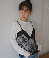 レースドッキングTシャツ