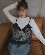 レースドッキングTシャツ