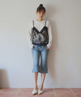 レースドッキングTシャツ