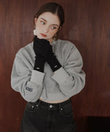 フィンガースリットニットグローブ/アームウォーマー/手袋