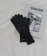 フィンガースリットニットグローブ/アームウォーマー/手袋