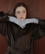 フィンガースリットニットグローブ/アームウォーマー/手袋