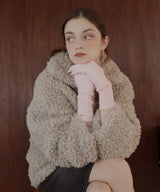 フィンガースリットニットグローブ/アームウォーマー/手袋