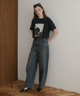 【一部予約商品】オーバーサイズフォトプリントTシャツ