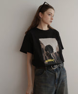 【一部予約商品】オーバーサイズフォトプリントTシャツ