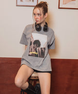 【一部予約商品】オーバーサイズフォトプリントTシャツ