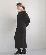 ワンショルルーズスウェット