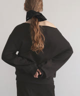 ワンショルルーズスウェット