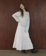 ワンショルルーズスウェット